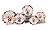21PC MASON'S IRONSTONE IMARI D