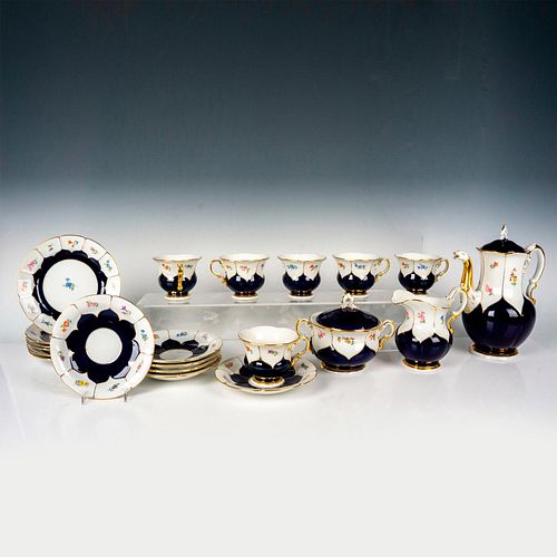 21PC MEISSEN PORCELAIN TEA
