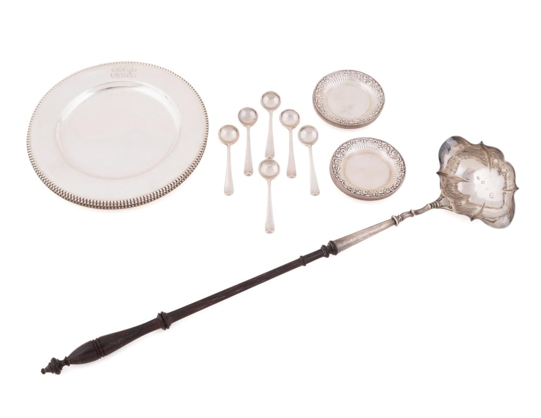 21PCS AMERICAN AND BRITISH STERLING