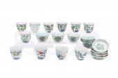 21PCS CHINESE MING STYLE DOUCA
