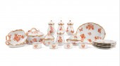 21PCS HEREND MAINLY 'FORTUNA'