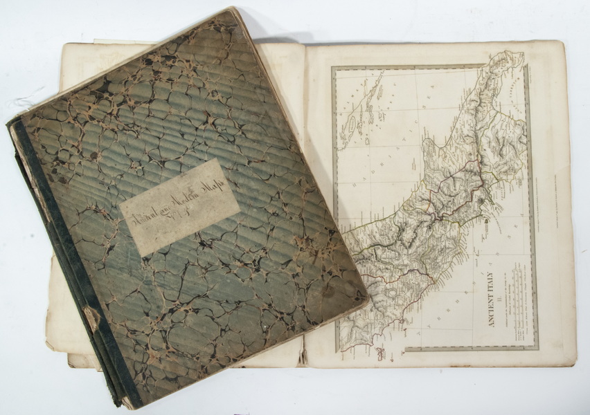 (22) 1830'S BRITISH ATLAS MAPS OF