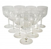 22 BACCARAT WINE GLASSESeach m