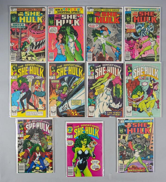 22 BRONZE AGE AND MODERN AGE COMICS