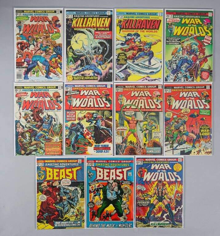22 COMICS AMAZING ADVENTURES