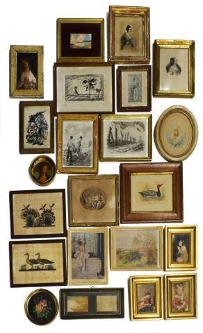 (22) FRAMED ART PRINTS &
