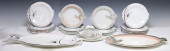 (22) FRENCH FAIENCE FISH SERVI