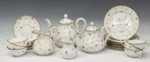 (22) HAND-PAINTED LIMOGES PORC