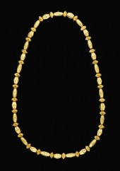22 karat yellow gold necklace,