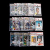 22 MODERN GRADED & AUTOGRAPHED