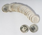 22 ONE-OUNCE .999 SILVER COINS