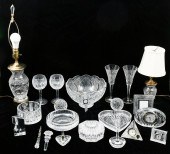 22 PC. WATERFORD GLASS COLLECT