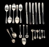 (22 PCS) ASSORTED FLATWARE Gro