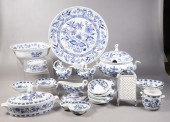 (22) Pcs Blue Onion style asse