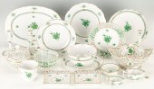 22 PCS. HEREND CHINESE BOUQUET