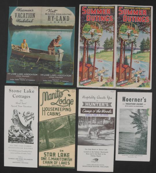 22 PIECES CNW TRAVEL TO THE NORTH