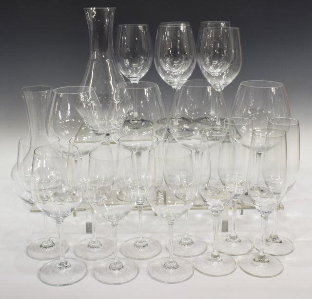 (22) RIEDEL GLASS WINE STEMWARE &