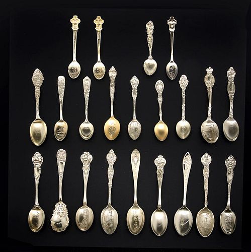 22 STERLING SOUVENIR SPOON OF