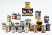 (22) VINTAGE TIN LITHO PETROLI