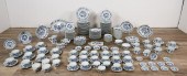 225 PIECES BLUE DANUBE PORCELA