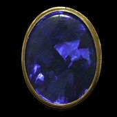 22K Custom Designed Black Opal