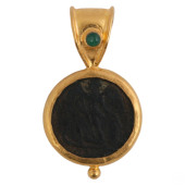 22K GOLD GURHAN BRONZE COIN GR