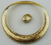22K YELLOW GOLD PLATED AND ENA