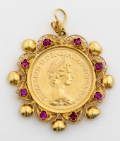 22K/18K  ELIZABETH II GOLD SOV