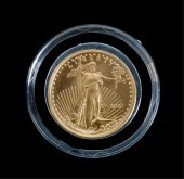 22KK YG 1/10 OZ AMERICAN EAGLE