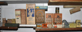 23 ANTIQUE ADVERTISING BOXES A