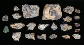 23 BLUE FLUORITE FROM NEW MEXI