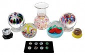 23 GLASS PAPERWEIGHTS19th/20th