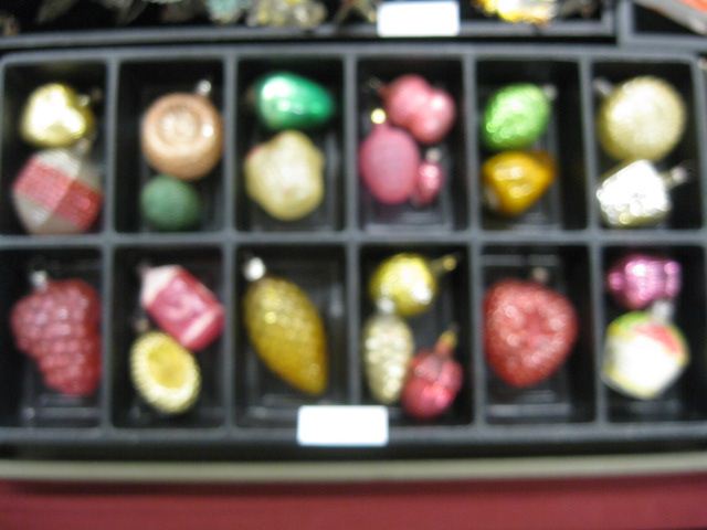 23 Old Christmas Ornaments mostly