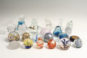 23 PC. ART GLASS PAPERWEIGHTS