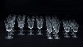 23 PC. BACCARAT CRYSTAL COLLEC