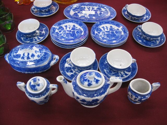 23 pc. ''Blue Willow'' Child's