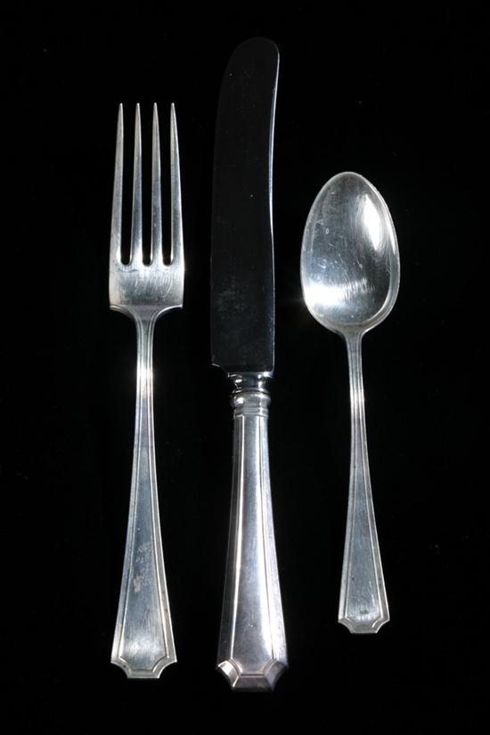 23-PIECE GORHAM STERLING SILVER