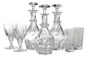 23 PIECES BACCARAT AND BACCARA