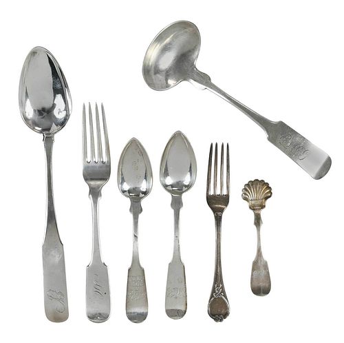 23 PIECES COIN SILVER