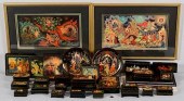 23 RUSSIAN LACQUER BOXESGroup