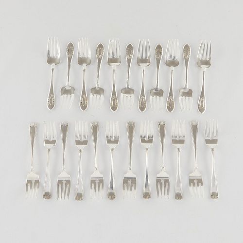 23 STERLING SALAD FORKS GORHAM,