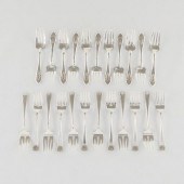 23 STERLING SALAD FORKS GORHAM