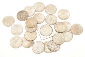 23 U.S. PEACE SILVER DOLLARSTw