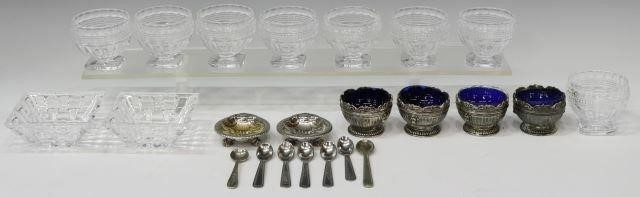 (23) VARIED INDIVIDUAL SALT CELLARS