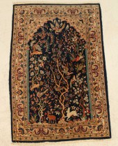 2'3" X 3'6" FINE PERSIAN SILK