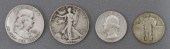 (238) U.S. SILVER COINS PRE-19
