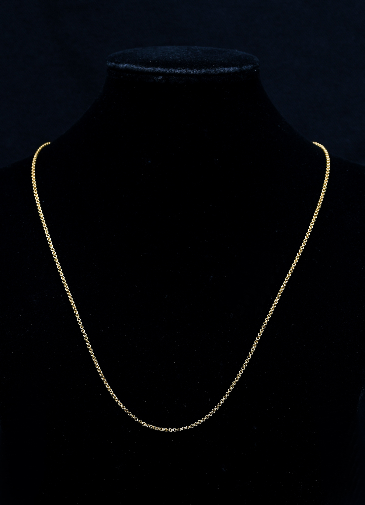 23K NECKLACE: 23K yellow gold