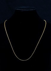 23K NECKLACE: 23K yellow gold