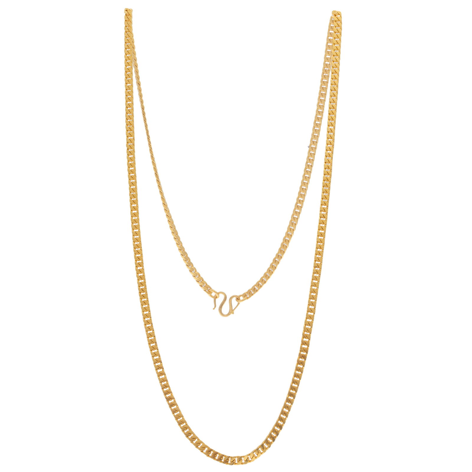 23K YELLOW GOLD NECK CHAIN23k