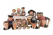 23PC MAINLY ROYAL DOULTON CHAR